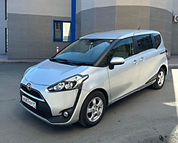 Toyota Sienta  2019 г. в. 4 WD  V 1.5 автомат 4500 руб/сутки. Залог 30000 руб 