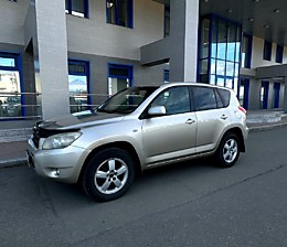 Toyota RAV-4 2007 г. в. 4 WD, автомат V 2,0 левый руль 4500 руб./сутки, залог 20000